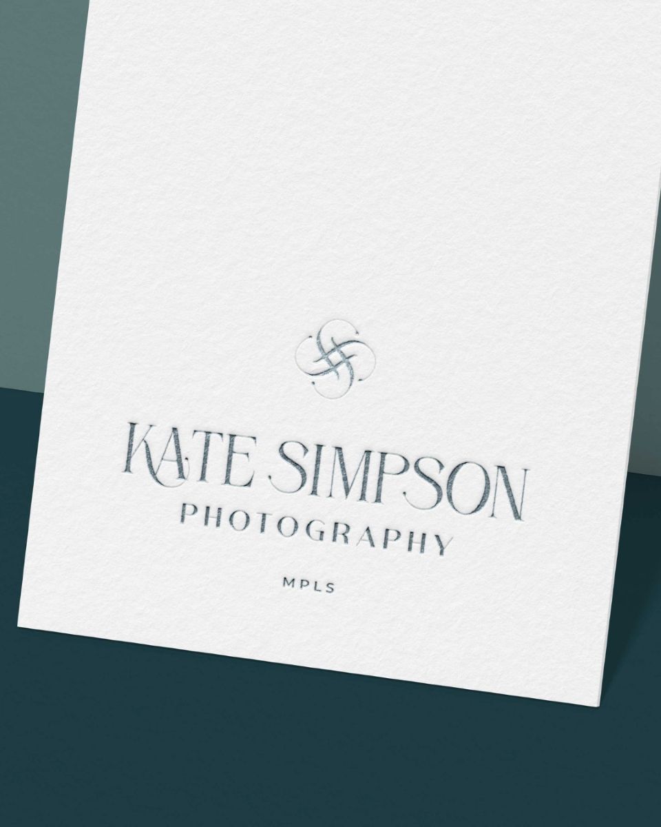 branding materials for Kate Simpson Photography