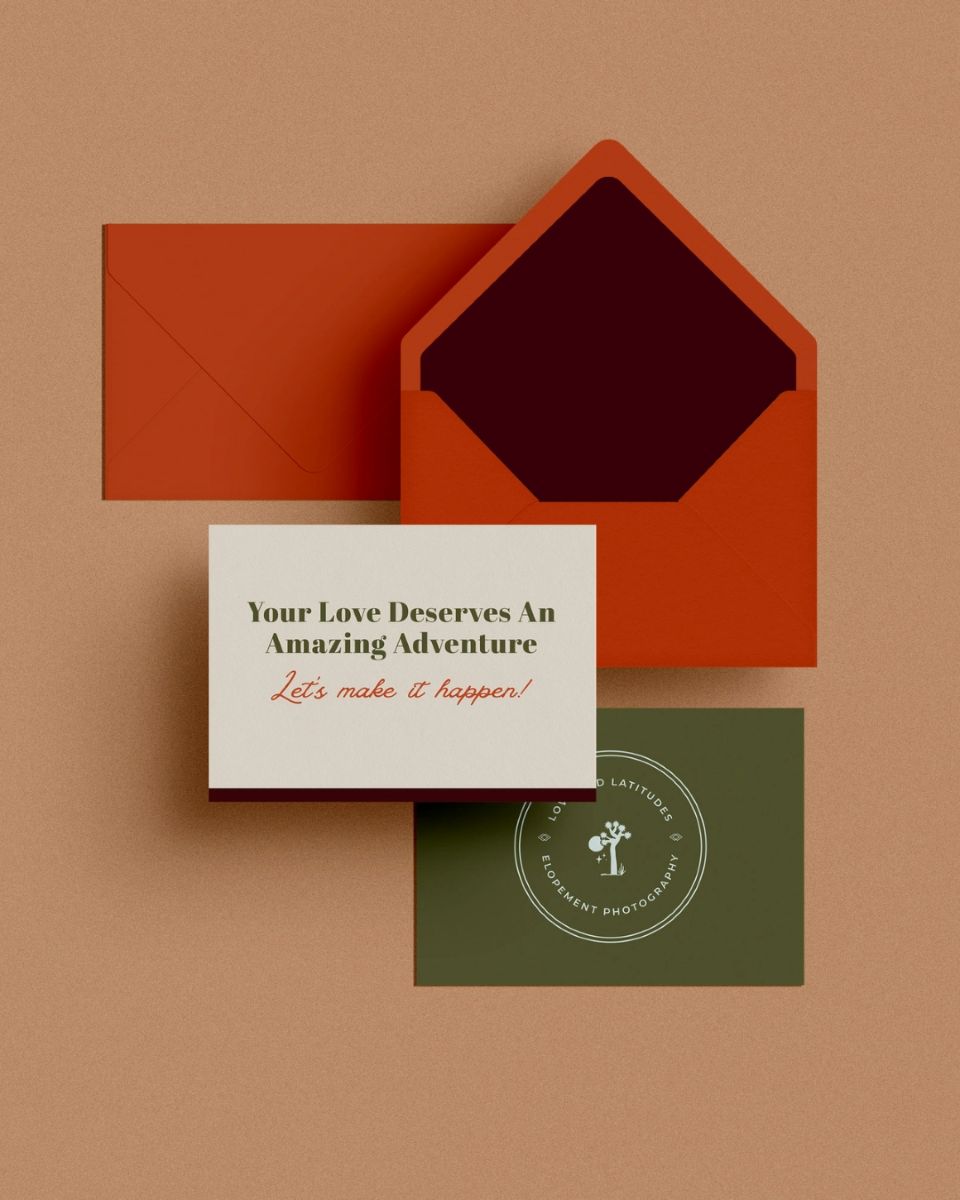 branded invitations for love and latitudes