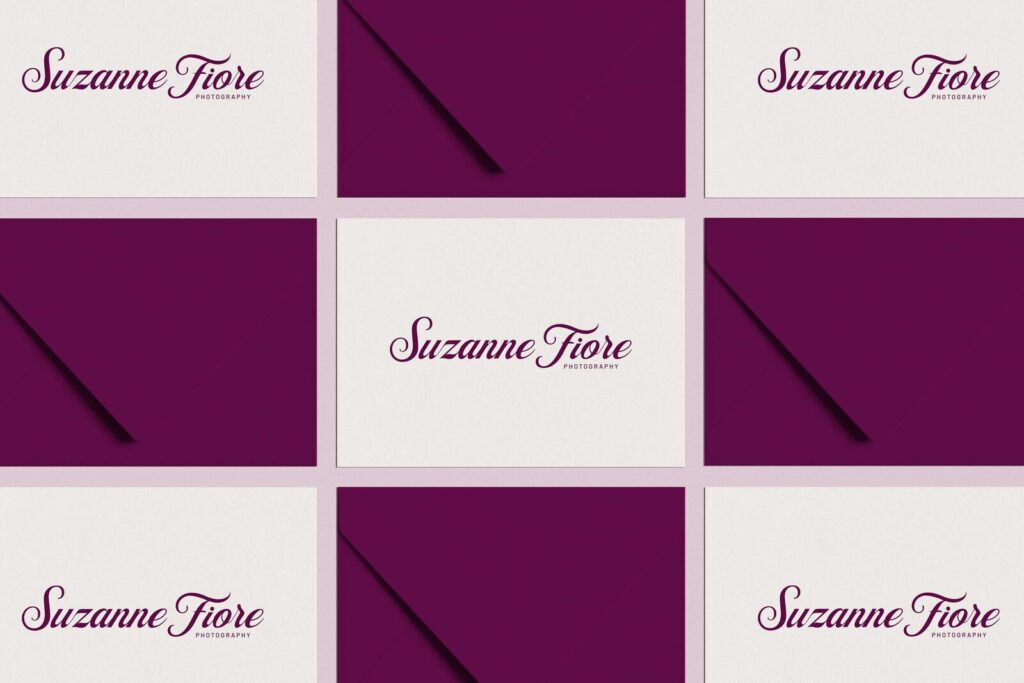 branding assets for suzanne fiore photography 