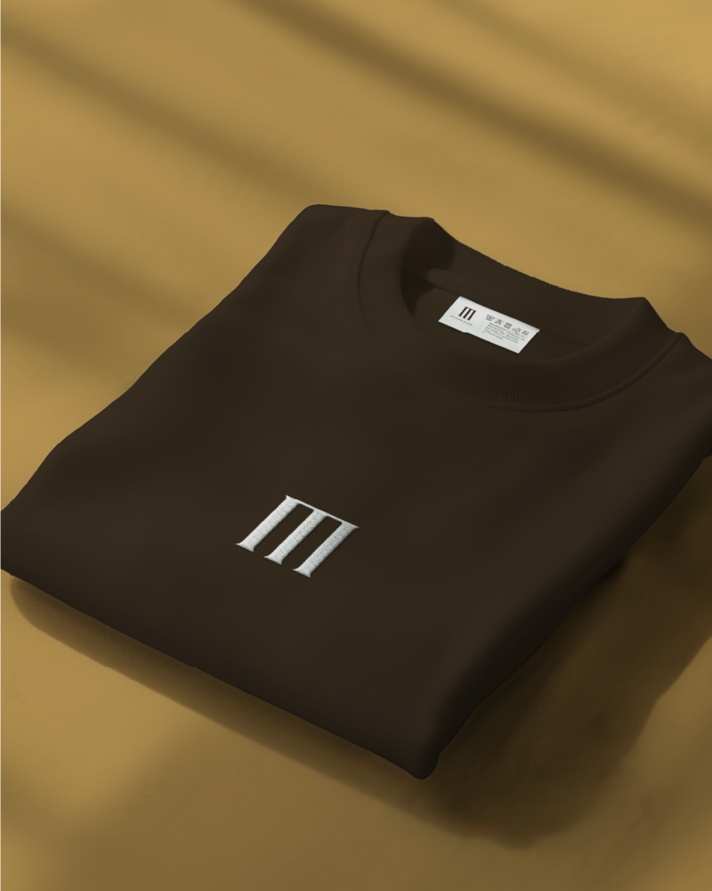 a sweater with Mio Sison studio's logo