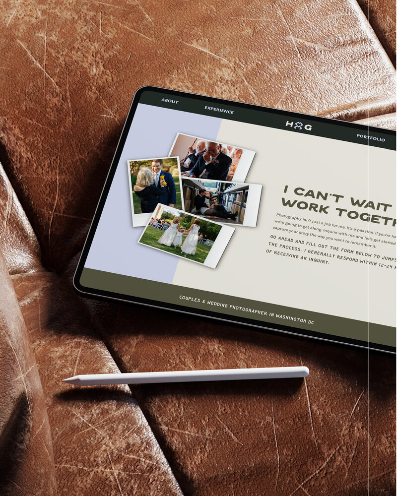  a tablet and stylus on a leathr couch 
